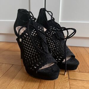 Aldo Lace-Up Heels